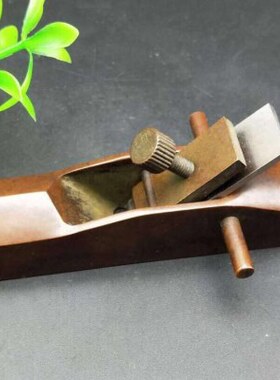 刨子实心物件 小摆件仿古小工艺品小纯铜铜紫 茶道手工茶宠家装