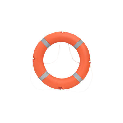 立采成人救生圈实心船用救生浮圈加厚实心塑料救生圈内河公海救生
