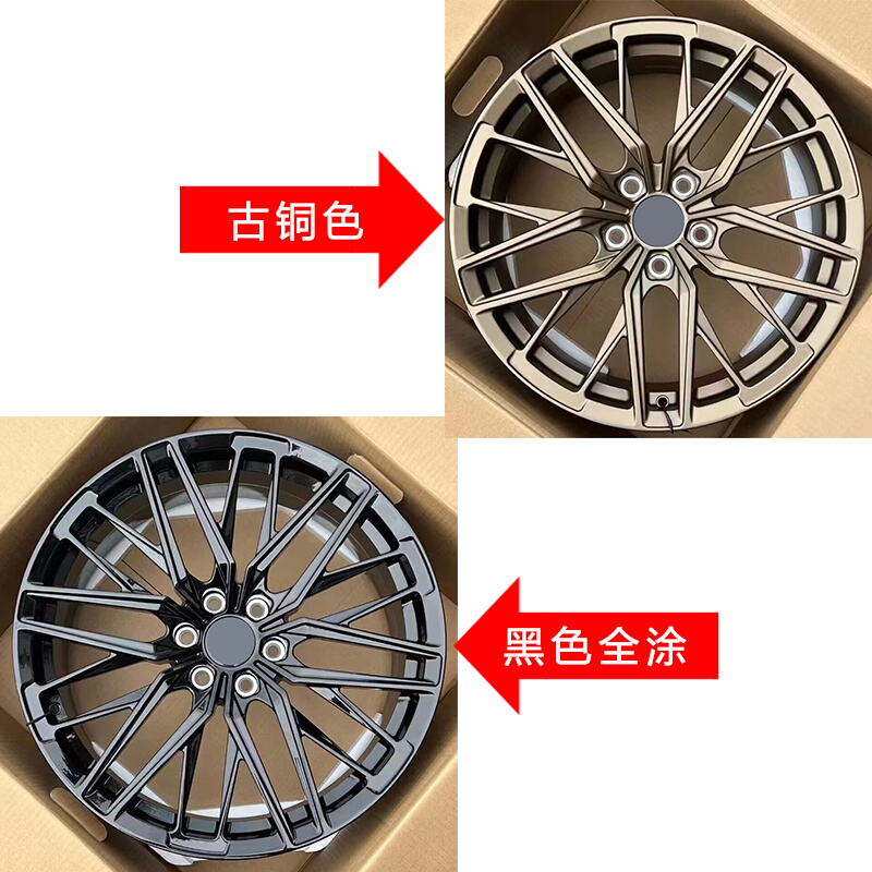 适用凯迪拉克轮毂ATSL CT4 CT6 XT4 CT5 SRX 17/18/19寸锻造改装