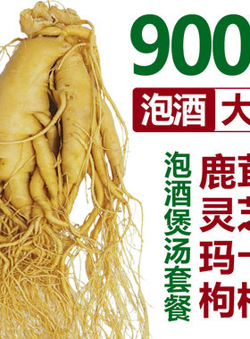 正宗长白山人参吉林东北滋补泡酒鲜人参药材煲汤特产批发发货