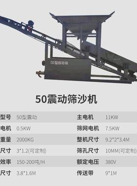 矿用滚筒筛2030 0TA-20/30 580型震动分选 机沙离石分机移动式振