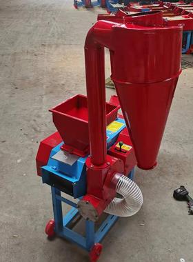 厂 新铡款3吨卧家式干湿两用铡草揉丝磨DCS粉一体机牛羊秸秆猪草