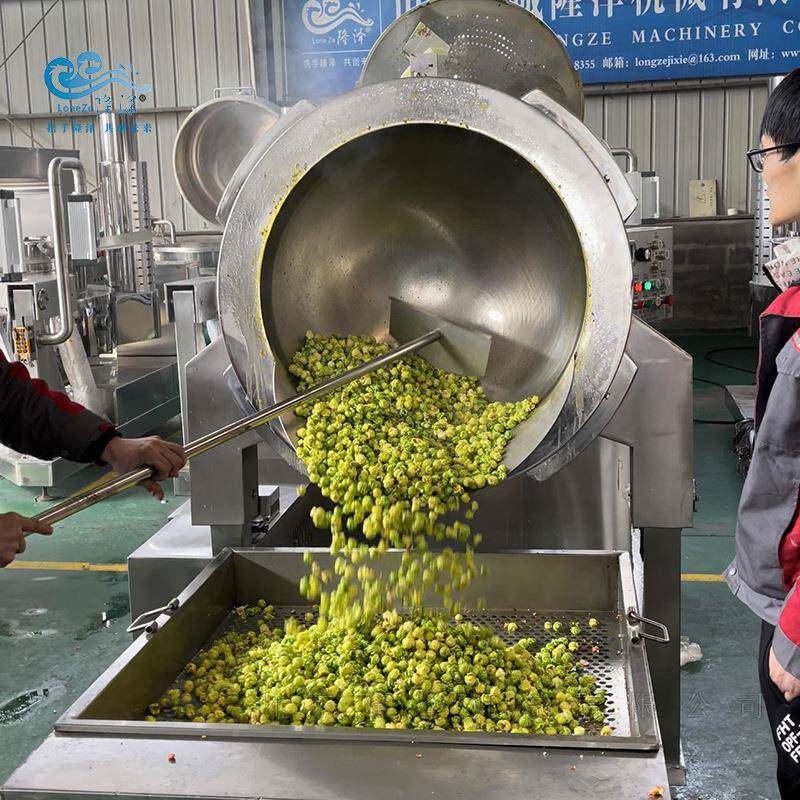 磁爆米炒锅 全自WRO形动大花型球电爆米花机 爆爆米花的锅