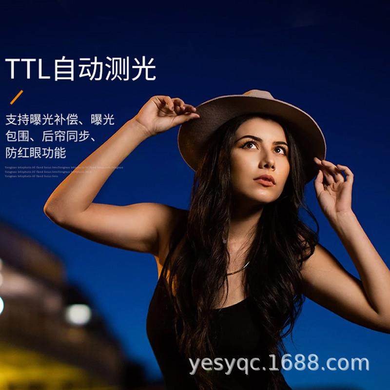 诺永YN585EX适用宾得顶闪光灯K5 K单50 K-1 K3 K30反机TTL热靴灯