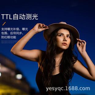 诺永YN585EX适用宾得顶闪光灯K5 K30反机TTL热靴灯 K单50