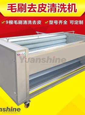 洗薯机红薯薯紫皮机去 PVZ清洗红薯设备 地瓜干红薯清洗流水 线设