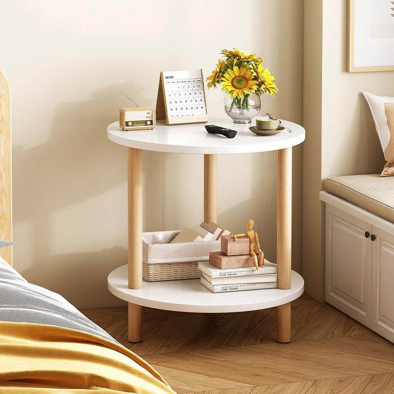 严选品木腿茶几单层双层沙发边几北欧迷你小茶几简约边桌多功能,电子元器件市场,其它元器件,淘宝优惠券,粉丝福利购,淘宝优惠卷