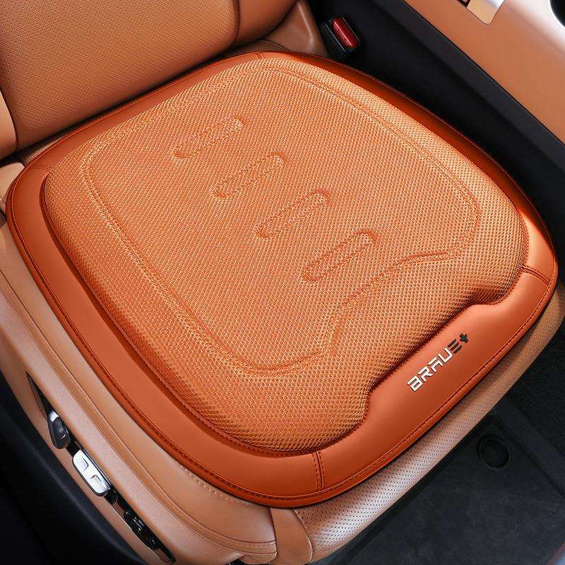 汽车坐垫四季凉座垫通用四季夏天通风透气2024新款网布座椅透气垫