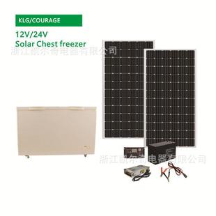 Freezer 冷柜 358L 卧式 商用冷冻柜大冰柜 顶开门冰柜 Solar