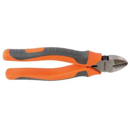 钢盾S043006 专业日式斜嘴钳水口钳偏嘴钳5"斜口钳手动工具