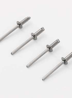 ISO15983 304不锈钢抽芯铆钉 GB12618全不锈钢开口型平圆头拉铆钉