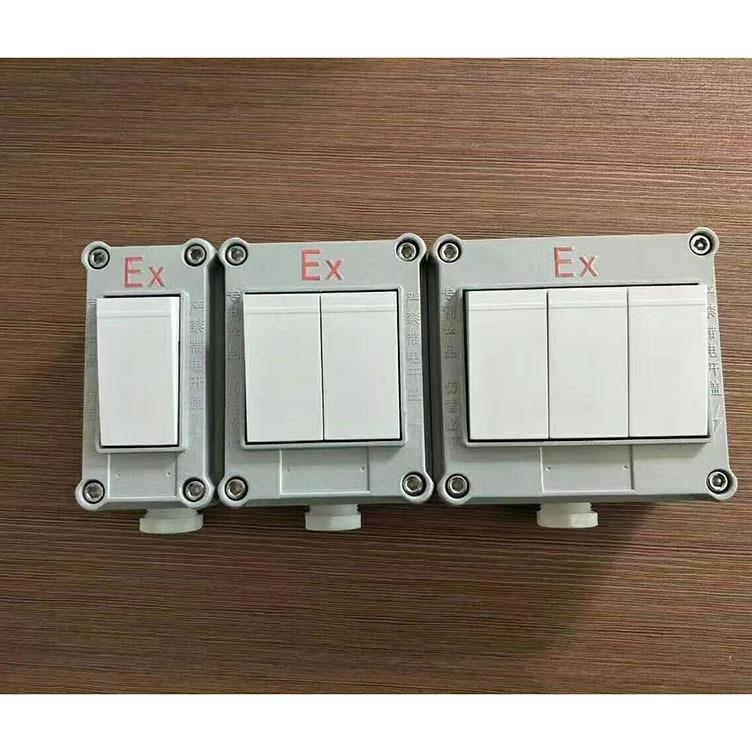 大量BQM系列防爆墙壁开关一开三开照明开关