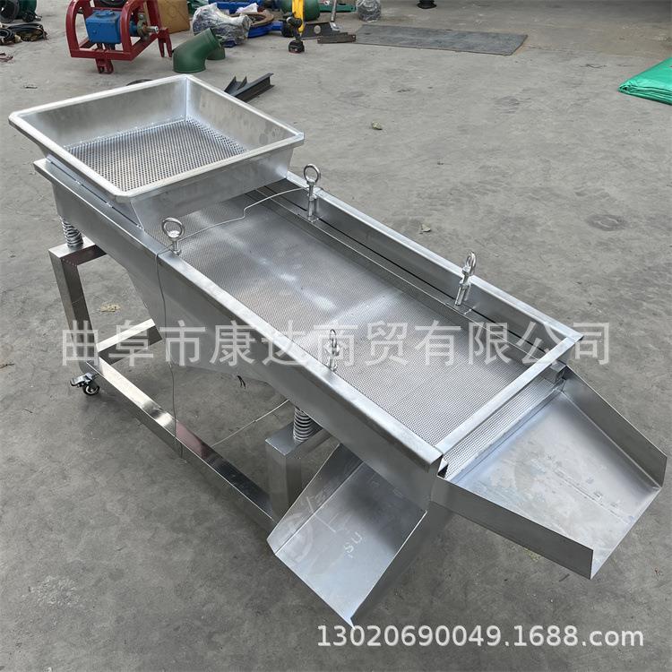 颗粒过筛分离机 滚筒筛选机器 带盖子除尘筛选设备 花生芝麻分离