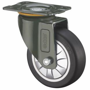 带边刹车 双轴承 工业PA尼龙脚轮J05S SUPO 150 6寸 01C 662 向荣