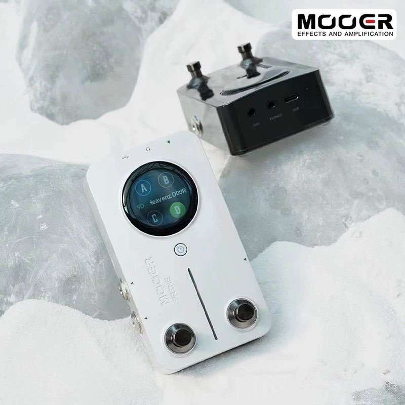 MOOER魔耳PRIME M2电吉他综合效果器智能便携内录循环鼓机伴奏