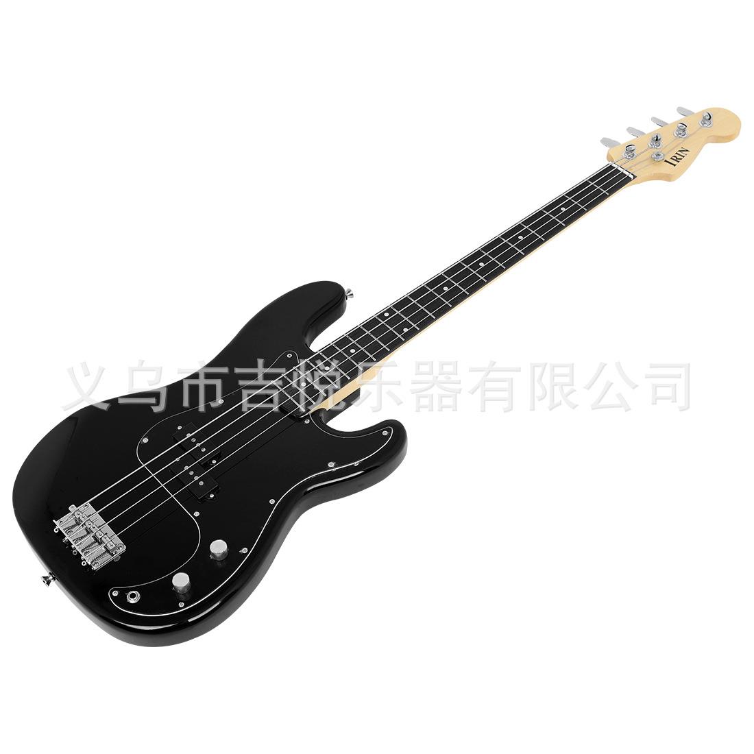 ST型电贝斯四弦贝斯乐器低音吉他儿童初学演奏专用bass跨境
