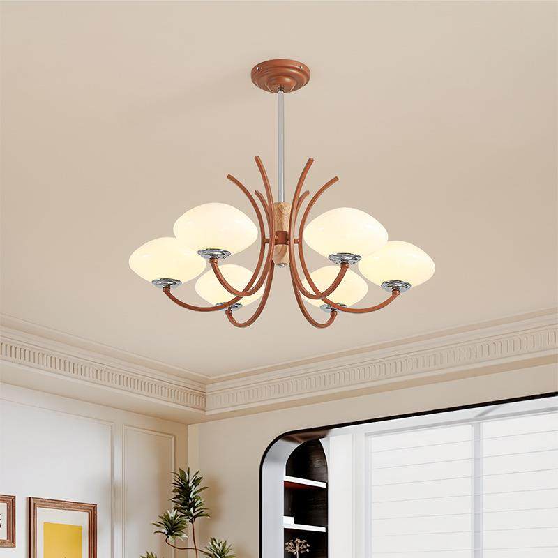 法式中古客厅吊灯餐厅卧室复古奶油风设计师款蘑菇创意个性艺术灯,3C数码配件,USB灯,淘宝优惠券,粉丝福利购,淘宝优惠卷