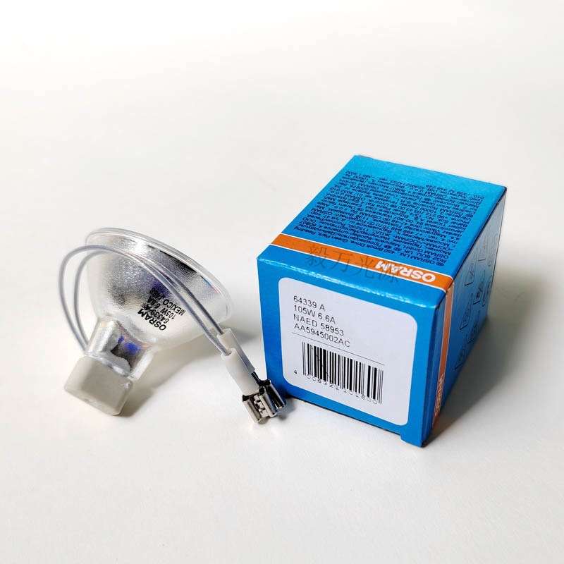 欧司朗OSRAM 机场灯泡64339A 105W-10 105W6.6A 航空跑道卤素灯泡