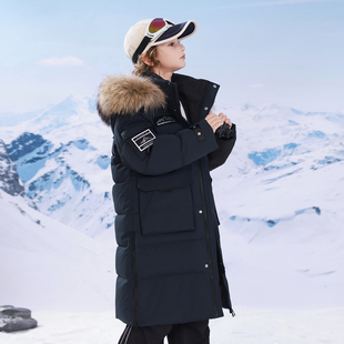 巴童巴拉男童羽绒服2025冬新款女童羽绒服过膝长款极寒超加厚外套