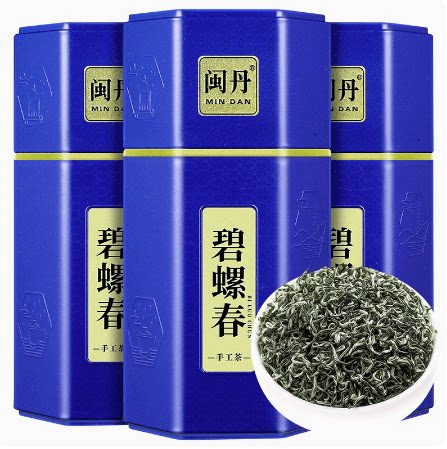 闽丹碧螺春茶叶明前茶2026特级新茶正宗绿茶5A高山茶礼盒装500克
