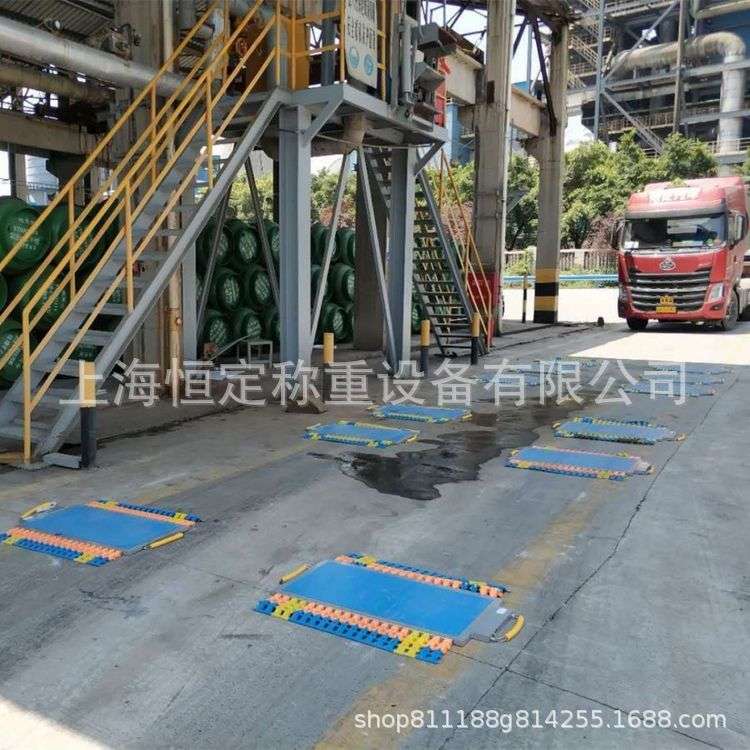 青海便携式汽车轴重仪 轴重40T称重仪 总量程100t便携式地磅