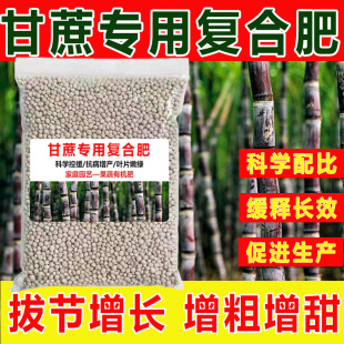 甘蔗专用复合肥蔬菜农用拉长增甜增粗植物叶面肥家用有机化肥肥料