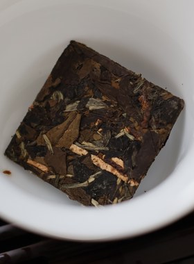 陈皮白茶寿眉一级枣香125g装