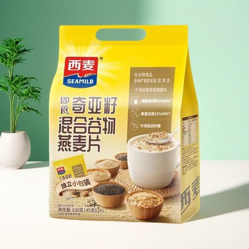 西麦奇亚籽麦片630g独立包装