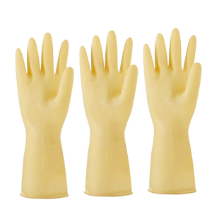 单只左手右手橡胶手套加厚乳胶手套防滑耐磨家务清洁洗衣洗碗胶皮