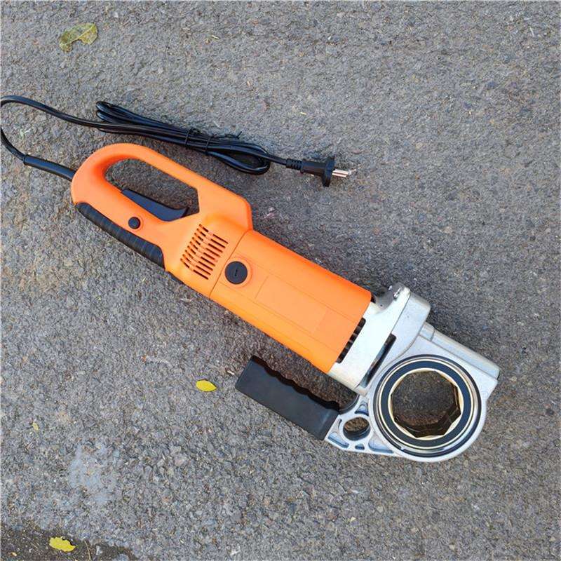 电动地脚螺栓车丝机 钢结构钢筋套扣机 手持式圆钢套丝机