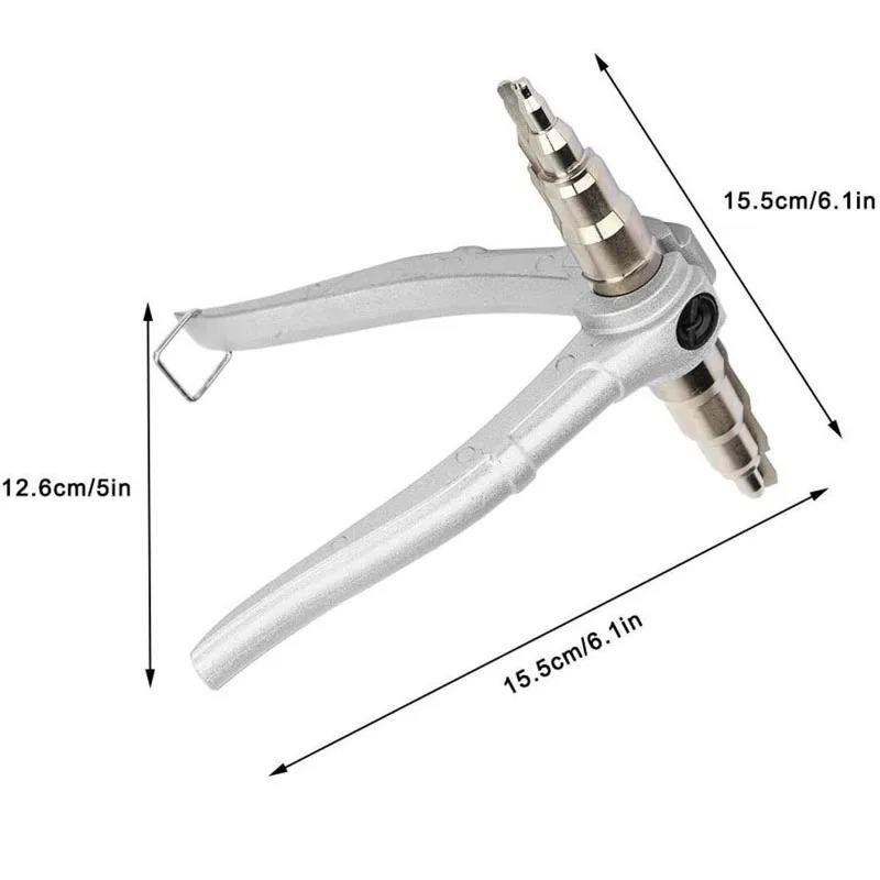铜管扩径工具6-22mm手动胀管器简易便携式制冷扩管器扩口胀管器
