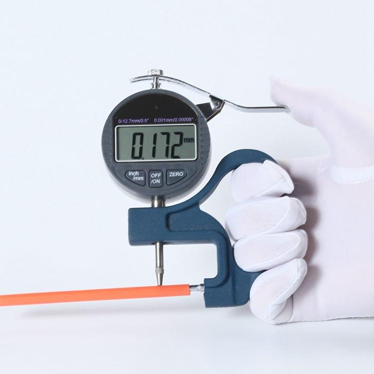 电子管厚规测厚规 数显式壁厚表 管壁测厚规球头0-10钢管材镜片