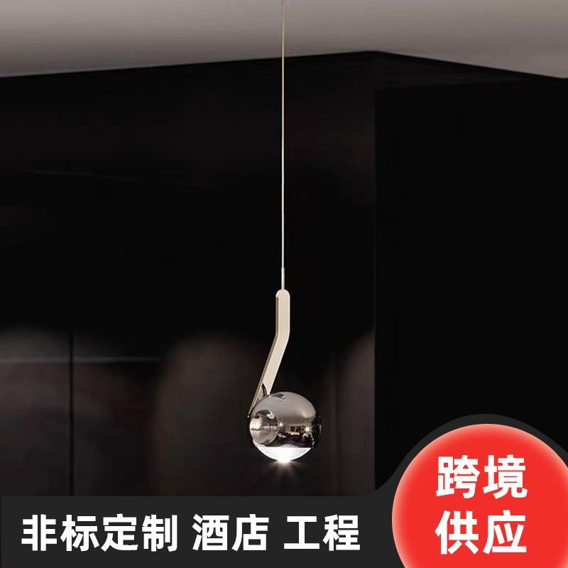 北欧设计师新款餐厅吊灯现代简约创意设计师个性吧台灯卧室吊灯