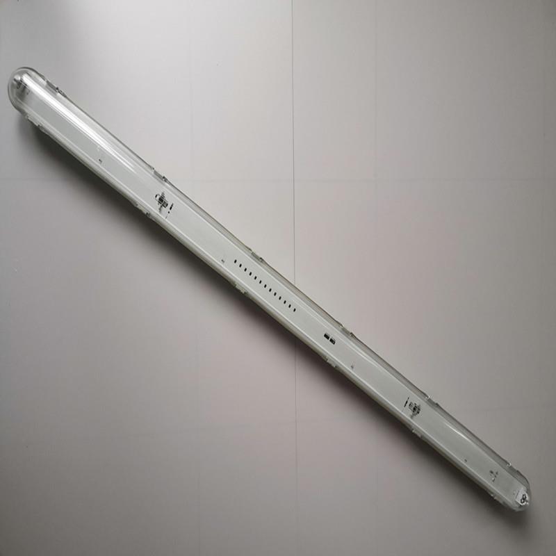 led三防灯壳 T8三防支架灯壳三防灯单管双管支架 防尘应急三防灯