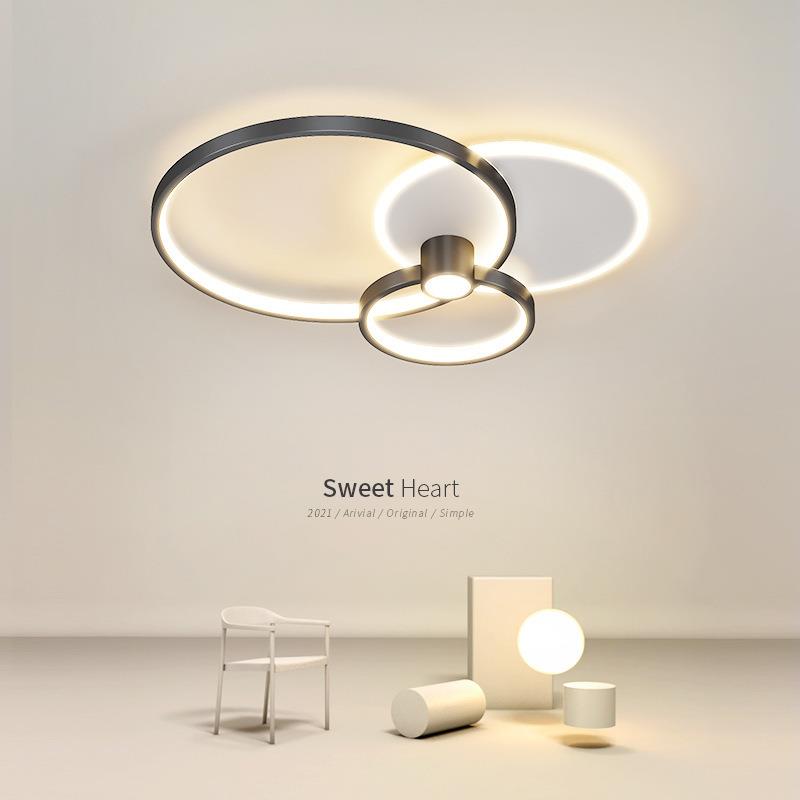 温馨LED卧室吸北欧吸顶灯极简顶灯简约现代艺术房间灯具2025新款