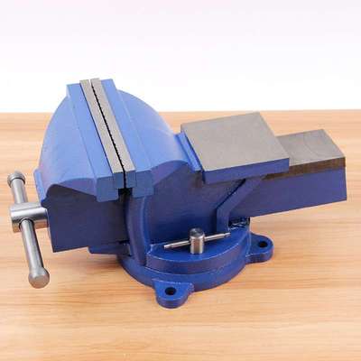 厂家货源活动式带砧6寸150mm台钳 台虎钳 工作台 bench vice