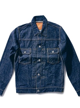 日本SAMURAI JEANS武士S0552XX定番15oz男子汉刀耳二代牛仔夹克