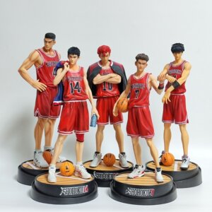 灌篮高手湘北五虎手办樱木流川赤木宫城三井动漫周边礼物桌面摆件