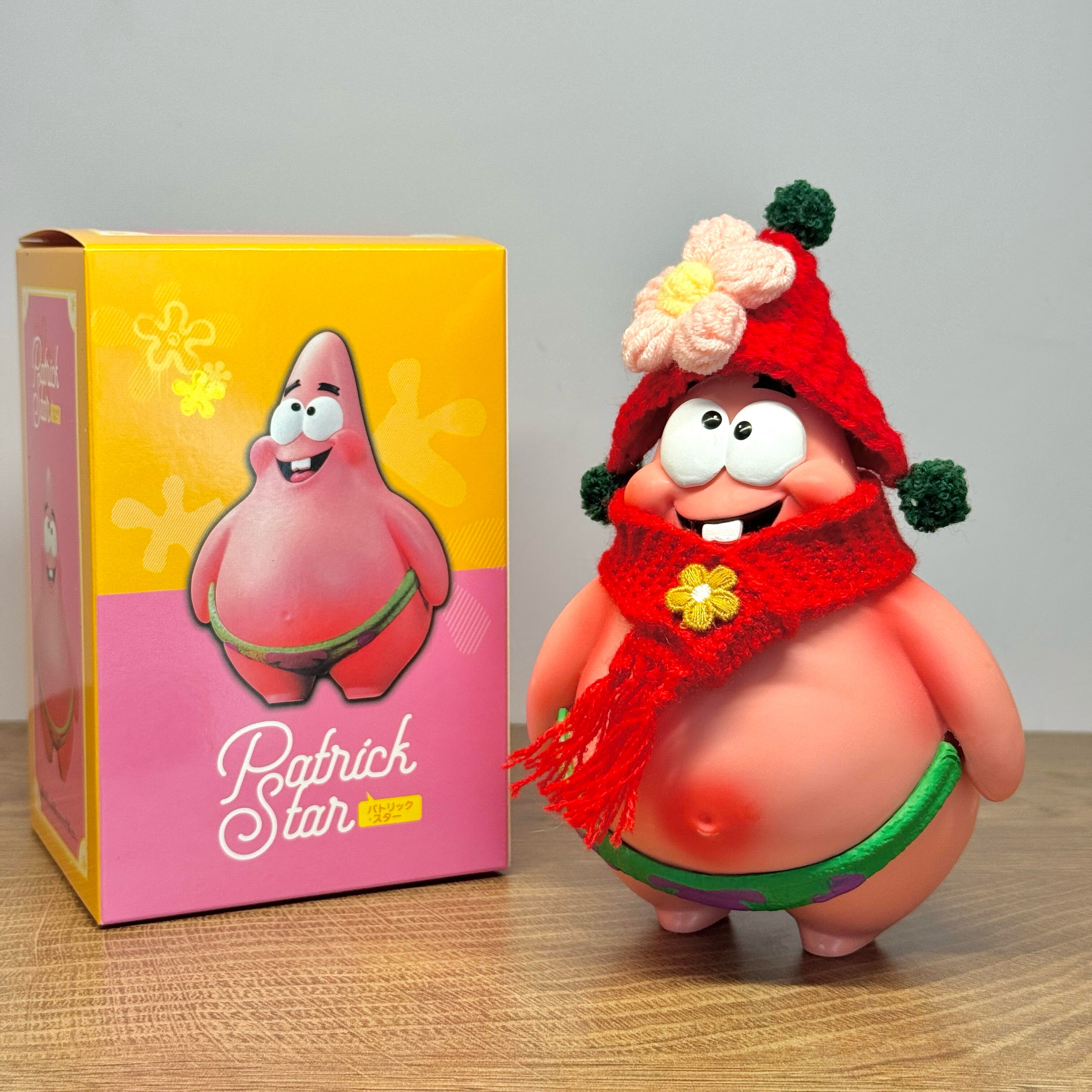 圣诞限定好朋友派大星手办卡通动漫可爱车载摆件创意桌面玩偶礼物