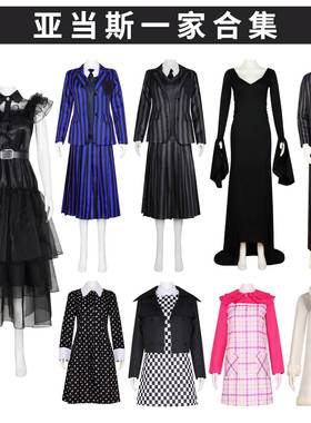 Halloween female cosplay black dress万圣节表演黑色连衣裙