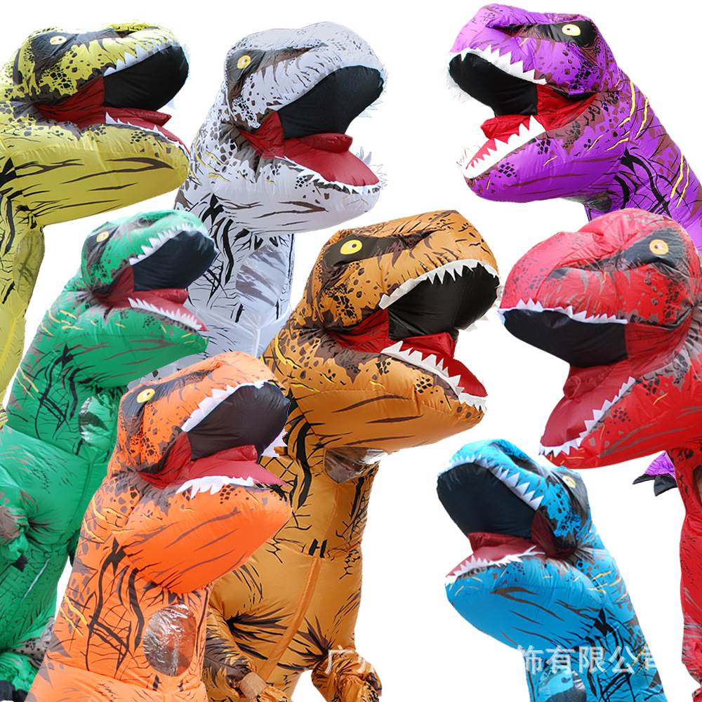 Dinosaur inflatable Halloween costume恐龙充气服万圣节