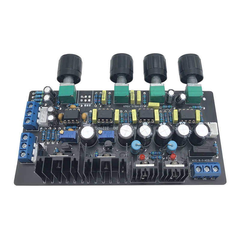 升级版ne5532甲类稳压音调板高中低音调节HIFI发烧级功放前级板,影音电器,音调板,淘宝优惠券,粉丝福利购,淘宝优惠卷
