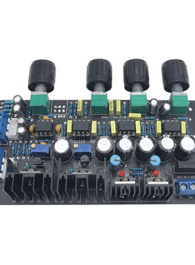 升级版ne5532甲类稳压音调板高中低音调节HIFI发烧级功放前级板