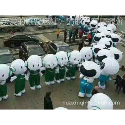 气仿模气厂家 充青蛙卡通动物造型充气模型 真卡通广气6278模告低