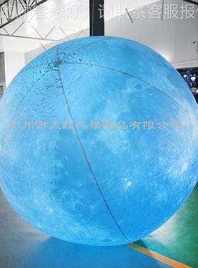 中秋球节充气01447月模玉兔气户外商场悬挂美陈装饰发气光模广告