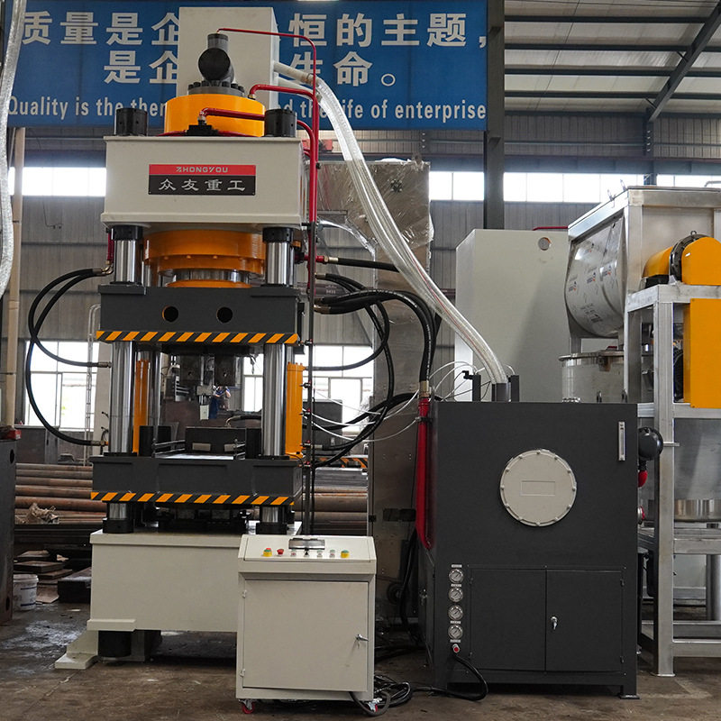 315吨400T粉末成形压力机500t630吨牛羊舔砖液压机盐砖压块机