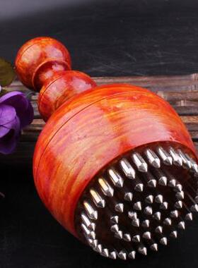 新疆手工馕针族特色馕戳子工高档梨木钢民针馕饼点针打馕LEJ面扎