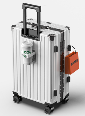 多功能行李箱女24寸大容量拉杆箱静音万向轮密码男旅行箱2.024新