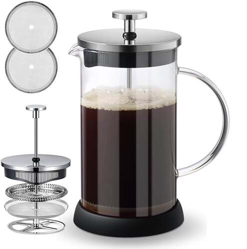 Original Glass French Press Coffee Maker Versatile Coffee