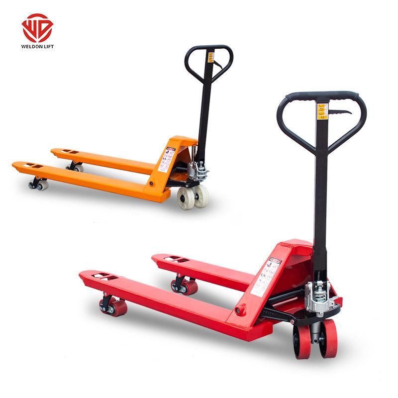 定制手动液压搬运车2吨吨5吨托盘叉车地牛托盘油压手推拖车装卸